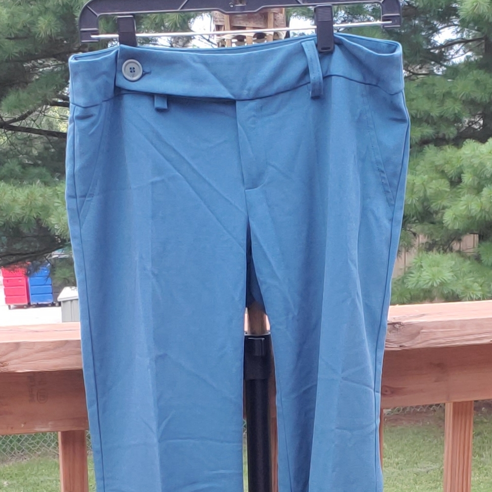 Wawa teal work pant trouser L